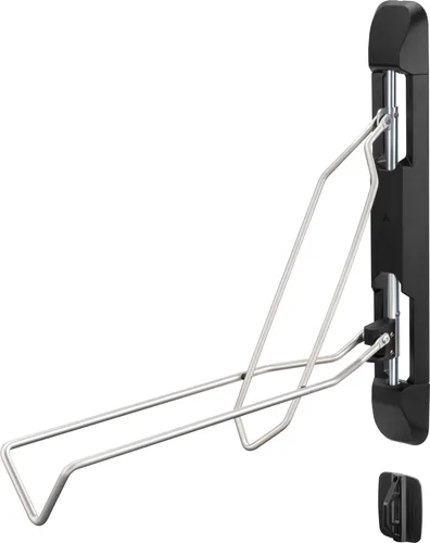 HOKO-VELO 2er Fahrrad Wandhalterung mit Hinterrad Schutz als Geschenk. Für gängige Fahrräder+ Hybrid-, MTB-,e-bike, BMX-Fahrräder. Seitlich schwenkbar