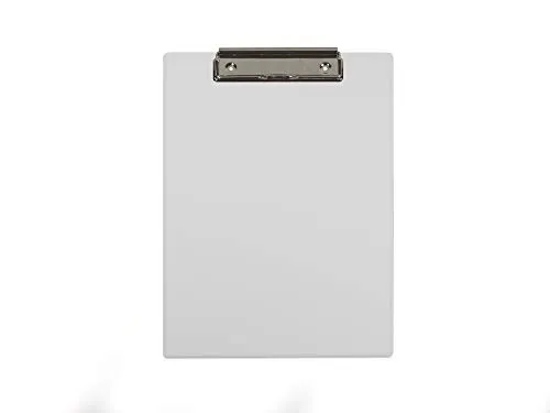 ggm Klemmbrett DIN A5, Original, Farbe: weiß