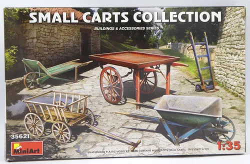 Modellbausatz 35621 Miniart Small Carts Collection 1:35