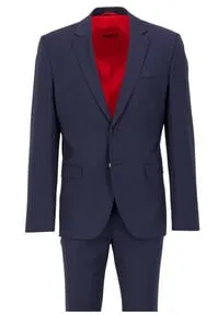 Herren Anzug mit Wolle ARTI-HESTEN253X-MH 56 von HUGO in blau von HUGO BOSS