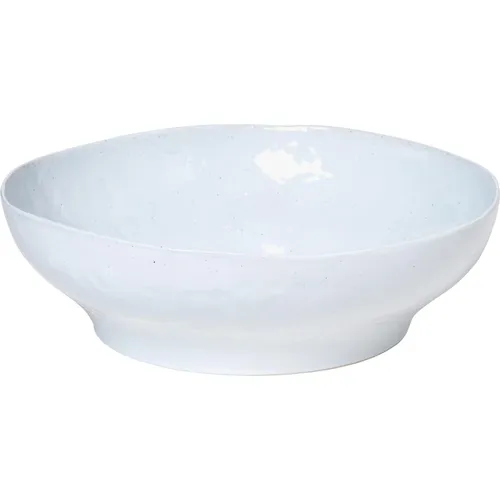 Broste Copenhagen Schale Shape Soft Grey 32,5 x 9,5 cm in grau von Broste Copenhagen