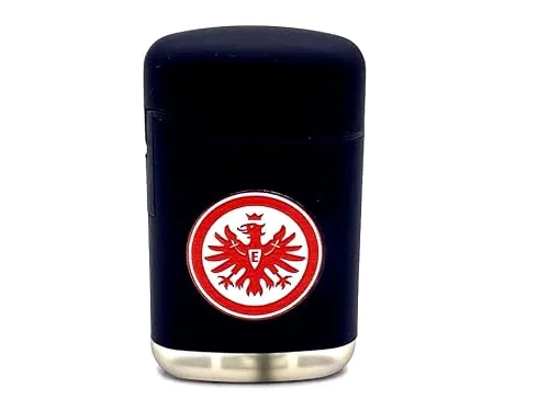 Easy Torch Eintracht Frankfurt SGE Feuerzeug schwarz Jet Flamme