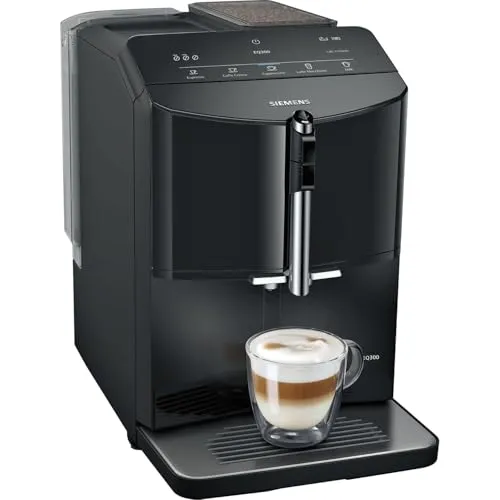 Siemens TF301E09 Kaffeemaschine - Hochwertige Kaffeemaschine mit kabelgebundenem Betrieb, ideal für perfekten Kaffeegenuss mit Erdgas und versiegeltem Heizelement.