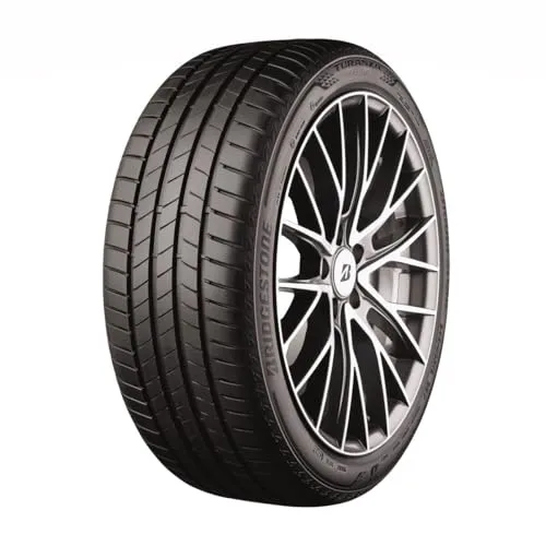 Bridgestone Turanza T005 XL - Autoreifen mit herausragenden Brems- und Kurveneigenschaften bei Nässe, EU-Label „A“ für Nasshaftung, ideal für sicheres Fahren unter schwierigen Bedingungen.