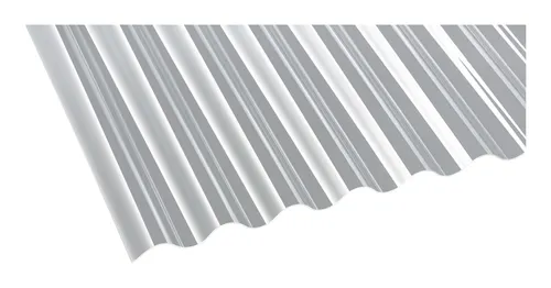 Produktbild Einsteiger Acryl Profilplatte Glatt Sinus 76/18