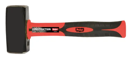 Polet Fäustel 1000g Fiber 5001 - FC181450 - Hämmer mit 1000g schwerem Fiber-Kopf, ideal zum präzisen Arbeiten und für langlebige Nutzung.