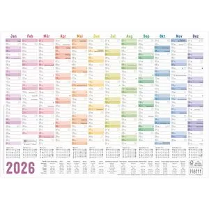 Häfft® Wandkalender 2026 A3