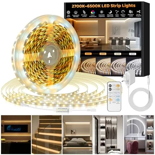 LED Strip 15M Dimmbar mit Fernbedienung – Flexibles Licht für jede Stimmung