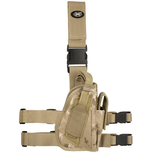 MFH Rechtshändiges Taktisches Beinholster Militärische Jagd Vegetato Desert Camo