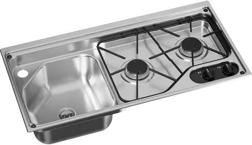 Dometic CVC1700 Kocher-Spülenkombination, Becken links