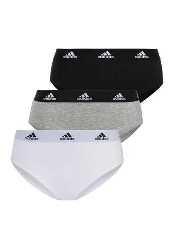adidas Damen Unterhose 3er Pack, Größe XS - Funktionsunterwäsche aus weicher Realasting Baumwolle mit Real Cool Funktion für optimales Feuchtigkeitsmanagement und schnelltrocknende Eigenschaften.