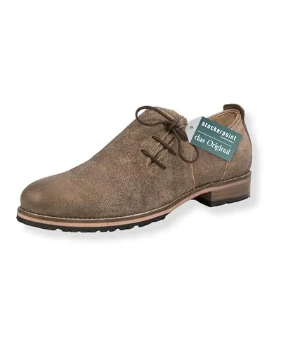 Stockerpoint Herren Haferlschuhe Cole I Größe 40-47 I Trachtenschuhe aus hochwertigem Leder I Optimale Passform & traditionelles Design I Ideal für Trachten & Festlichkeiten