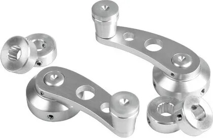 PILOT Racing Levers, Kit Fensterheber - 6 cm - Aluminium