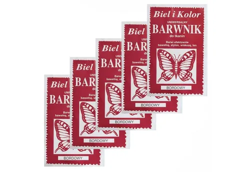 maDDma Kreativset 5 x 10g Batikfarbe Textilfarbe Stofffarbe färben, bitte Farbmix wählen, bordeaux