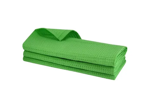 Engelland Geschirrtuch Poliertuch, (Vorteils-Set, 3-tlg., Waffel-Pique), 100 % Baumwolle, integrierte Aufhängeschlaufe, 70 x 50 cm