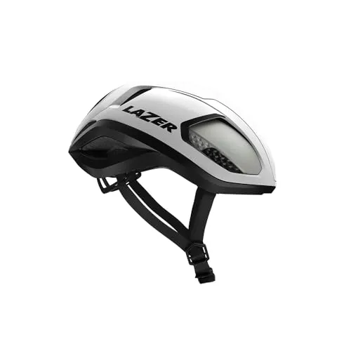 LAZER Vento KinetiCore Rennrad- und Gravel-Helm, White - Fahrradhelme mit innovativem Venturi Effect Ventilation System für optimale Belüftung und Aerodynamik. Der leichteste und schnellste Helm von Lazer, entwickelt für Spitzenleistungen.