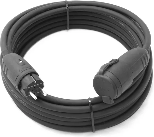 Schuko Verlängerung Gummi H07RN-F 3x2,5 Verlängerungskabel Außen 10m