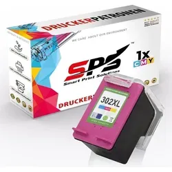 Kompatibel für HP Officejet 5220 / F6U67AE / 302XL Druckerpatrone Farbig
