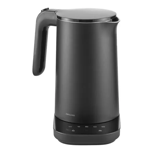 Zwilling Enfinigy Wasserkocher PRO 1l - Wasserkocher mit präziser Temperaturregelung, ideal für Teeliebhaber und moderne Küchen.