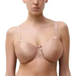 Chantelle Hedona Molding-BH mit Bügel - Kastanie, Braun (Cafe Latte 12), 70G - Funktionsunterwäsche mit glättendem Effekt im Rücken für optimalen Halt. Nahtlose Cups sorgen für eine natürliche Rundung und sind unsichtbar unter der Kleidung.