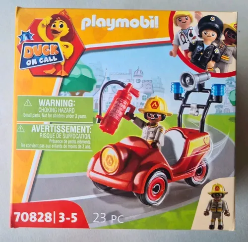 Playmobil 70828 DUCK ON CALL Mini-Auto Feuerwehr Auto Löschen