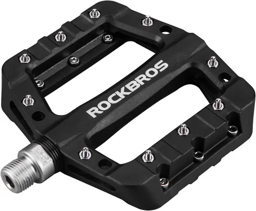 Rockbros Fahrradpedale Nylon Composite Flatpedale 9/16 für Mountain Bikes