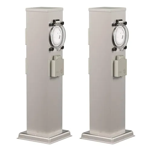 Steckdosen Silber von LEDs Com