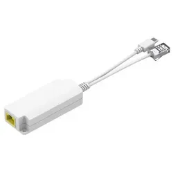MicroConnect 10/100 Mbit/s POE-Splitter MC-POESPLITTER-CW - Multifunktionsdrucker mit 10/100 Mbps POE-Splitter, ideal für die flexible Stromversorgung von Geräten über Ethernet.