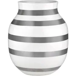 Kähler Omaggio Vase H20 cm silber (15212) in silber von Kähler