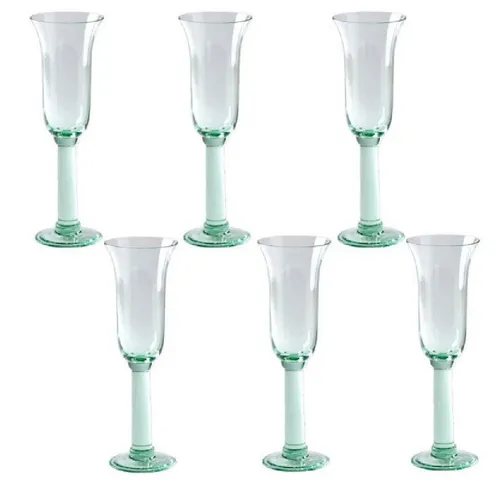 Lambert Sektglas Sektglas Porseccoglas Corsica Grün (6er-Set)