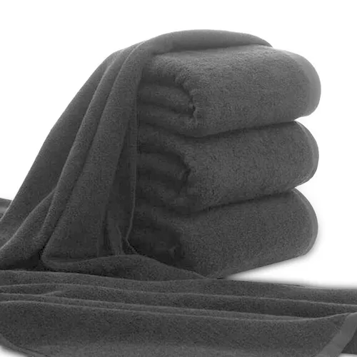 6er Set Handtücher grau aus 100% Baumwolle