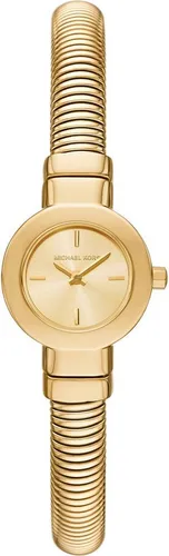 MICHAEL KORS Quarzuhr Damen - Eleganter Stil in Gold - Damenuhren mit analoger Quarz-Anzeige, wasserdicht bis 3 bar und modernem Design. Perfekt für jeden Anlass!
