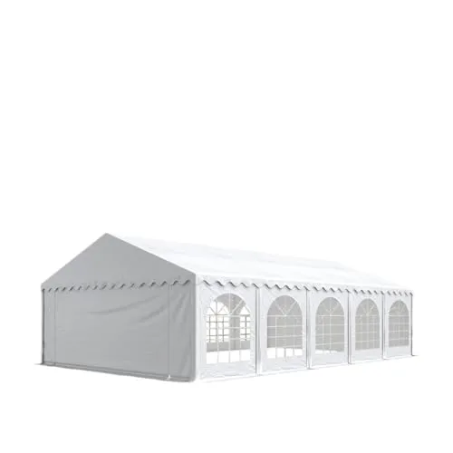 TOOLPORT PRO 5x10m Partyzelt in weiß von Toolport