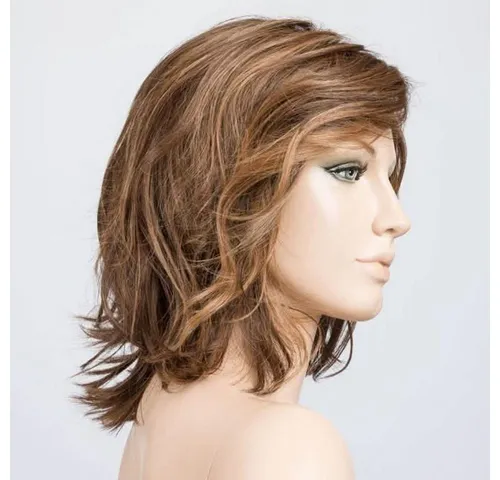 Ellen Wille Ellen's Changes Perücke - Delight Mono Part 830.27.6 Chocolate Rooted - Hochwertige Perücke mit Teil-Monofilament-Scheitel für einen natürlichen Look. Hitzebeständige Kunstfaser ermöglicht vielseitige Stylings. Perfekt für einen femininen Auftritt. Haarlänge: 7 - 26 cm, Größe: durchschnittlich (54 - 56 cm).