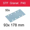 Produktbild: Festool Schleifstreifen STF 93X178 P40 GR/50 Granat 498933