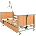 Produktbild: aks D4 LowEntry Pflegebett / Holzleisten/ FuÃtieflagerung