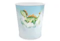 Produktbild: itenga Papierkorb itenga Papierkorb für Kinder - Motiv DINO Wasserfarben - ca. 11 Liter