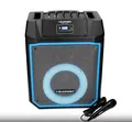 Produktbild: Blaupunkt Akku Partybox Karaoke 600W tragbar Lautsprecher Box Mikrofon Bluetooth