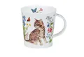 Produktbild: formano Tasse Dunoon Lomond, Porzellan, Farbe: Mehrfarbig, Motiv: Katze