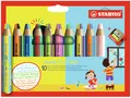 Produktbild: STABILO Multitalentstift woody 3 in 1 duo 10er Karton-Etui