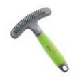 Produktbild: Moser Unterwollrechen Hundestriegel Hundebürste Kamm drehbare Zinken Gelgriff