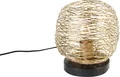 Produktbild: QAZQA - Design Design-Tischlampe Gold I Messing 20 cm - Sarella I Wohnzimmer I Schlafzimmer - Stahl Rund - LED geeignet E27