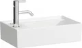Produktbild: LAUFEN Kartell Handwaschbecken, Armaturenbank links, unterbaufähig, 1 Hahnloch, ohne Überlauf, 460x280mm, H8153354001111