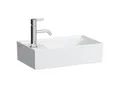 Produktbild: LAUFEN Kartell Handwaschbecken 46 x 28 cm mit 1 Hahnloch, Armaturenbank links