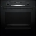 Produktbild: Bosch HBG578BB3 Serie 6 EEK:  Einbaubackofen, 71 L, 60 cm breit, Pyrolyse, 3D-Heißluft, Air Fry, Versenkknebel, schwarz