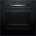 Produktbild: BOSCH Pyrolyse Backofen Serie 6 HBG578BB3, mit Teleskopauszug nachrüstbar, Air Fry für knusprige Lebensmittel & automatische Selbstreinigung