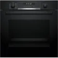 Produktbild: Bosch Serie 6, Einbau-Backofen, 60 x 60 cm, Schwarz, HBG578BB3