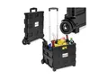 Produktbild: tectake® Einkaufstrolley, klappbar, mit Teleskopgriff, 46 l