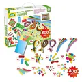 Produktbild: Bastelkoffer Jumbo 800 Teile DIY Bastelset Kinder Kinderbastelset Bastelpapier