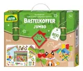 Produktbild: Lena 42629 Bastelkoffer mit vielfältigem Material zum Basteln, mit Moosgummi, Bu